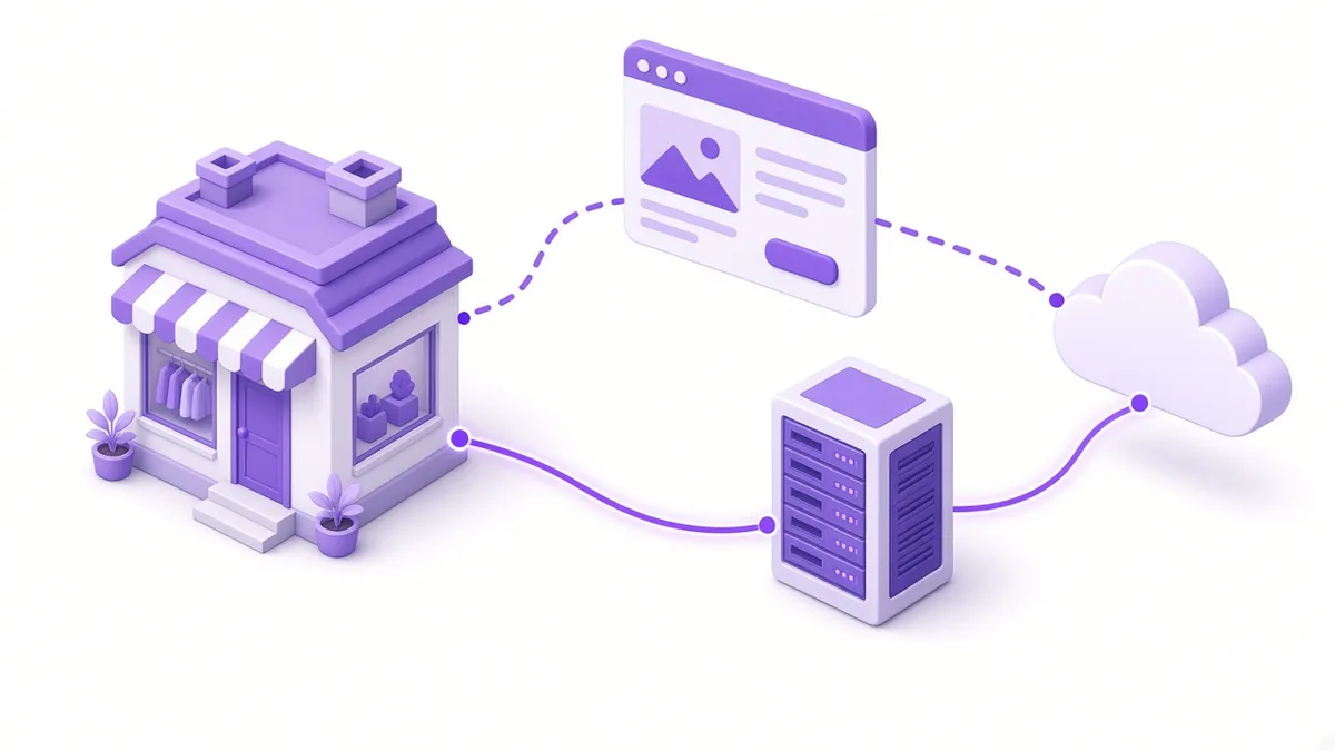 Browser and server routes sending events, with the server route as the reliable path