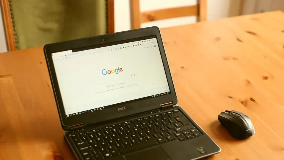 Laptop open for a website check, illustrating what an SEO audit reviews